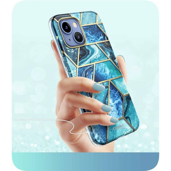 Etui Supcase do iPhone 14 Plus, Cosmo, Ocean Blue