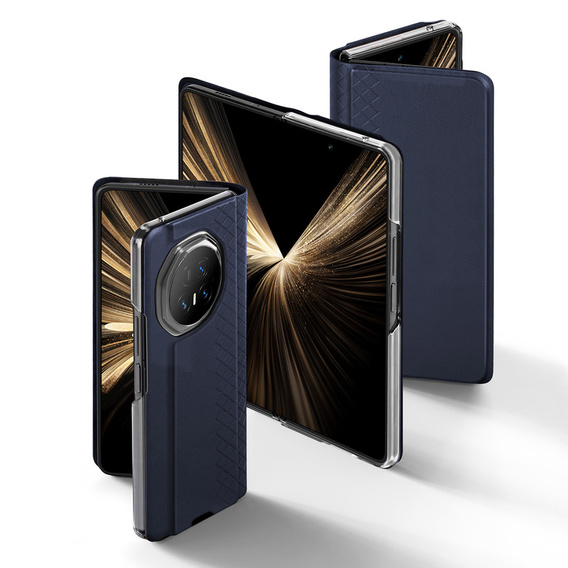 Etui Dux Ducis Bril Series do Honor Magic V5 5G, niebieskie