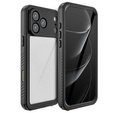 Etui Wodoodporne IP68 do iPhone 17 Pro Max, Redpepper, czarne