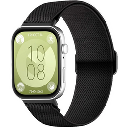 Pasek Nylonowy do Huawei Watch Fit 4 / 4 Pro / 3, Czarny