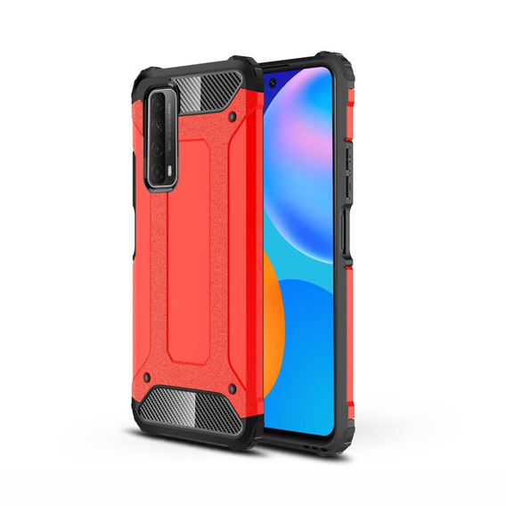Etui do Huawei P Smart 2021, Obudowa TECH ARMOR Case, Czerwone