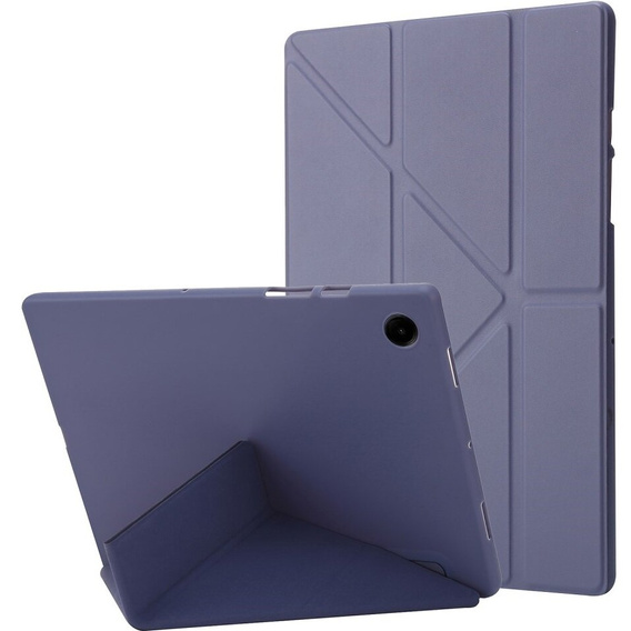 Etui do Samsung Galaxy Tab A9, Origami, fioletowe