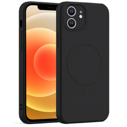 Etui Silicone Mag Cover do iPhone 12 Mini, Black