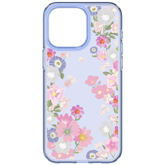 Etui Spigen do iPhone 15 Pro, Liquid Crystal, Blossom, Kwiaty