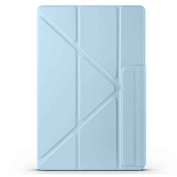 Magnetyczne etui origami do Samsung Galaxy Tab S10 Lite / S10 FE / S9 FE / S9 – baby blue
