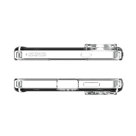 Etui Spigen do Samsung Galaxy S25 Edge,  MagSafe Ultra Hybrid, Zero One, białe + Szkło Hartowane 9H