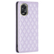 Etui z klapką do Oppo A38 4G, Wallet, BINFEN COLOR, fioletowe