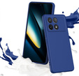 Etui do Xiaomi Poco F6 Pro, Silicone Lite, niebieskie