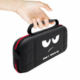 Czarne etui z nadrukiem do Nintendo Switch 2 – wodoodporne