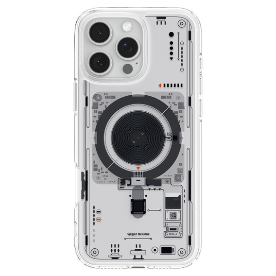 Etui Spigen do iPhone 16 Pro Max, Ultra Hybrid Zero One + Szkło Hartowane 9H