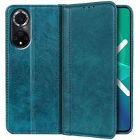 Etui do Huawei Nova 9, Wallet Litchi Leather, zielone