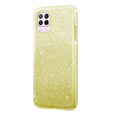 Etui do Huawei P40 Lite, Glitter Case, Złote