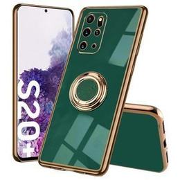 Etui do Samsung Galaxy S20 Plus, Electro Ring, zielone