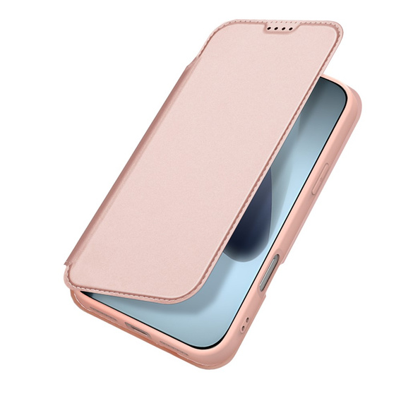 Etui z klapką Dux Ducis do iPhone 17 Pro Max, Skin Pro, różowe