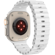 Pasek Silikonowy do Apple Watch 1/2/3/4/5/6/7/8/9/10/11/SE Ultra 1/2/3 42/44/45/46/49mm, Biały