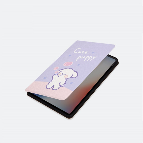 Etui do Samsung Galaxy Tab A9+, bubble dog