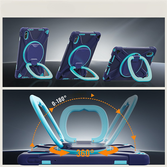 Etui dla dzieci do Lenovo Tab M11, pancerne, granatowe