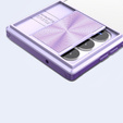 Etui do Samsung Galaxy S22 Ultra, Slide Camera, fioletowe
