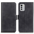 Etui z klapką do Nokia G60 5G, Wallet PU Leather Case, czarne