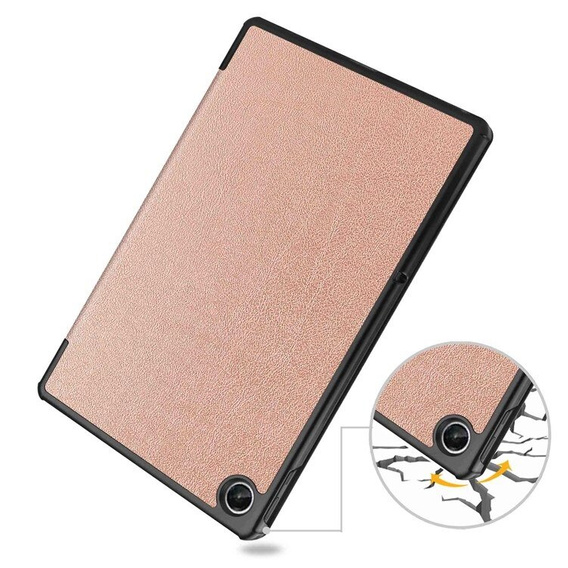 Etui do Lenovo Tab M10 Plus 10.6 Gen 3 TB-125F TB-128F, Smartcase, różowe rose gold