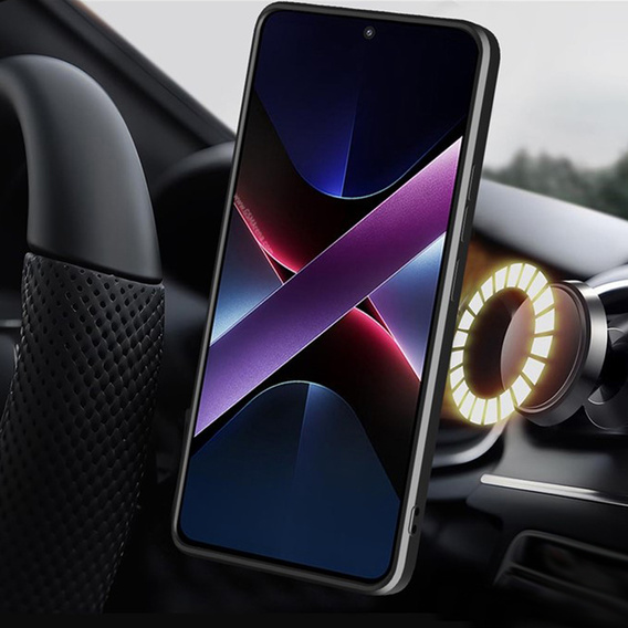 Etui pancerne do Oppo A6 Pro 5G, CamShield Slide, czerwone