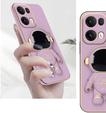 Etui do Oppo Reno 13, Astronaut, fioletowe
