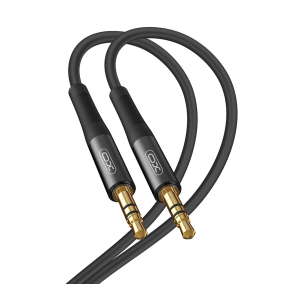 XO kabel audio NB-R175A jack 3,5 mm – jack 3,5 mm 1,0 m, czarny