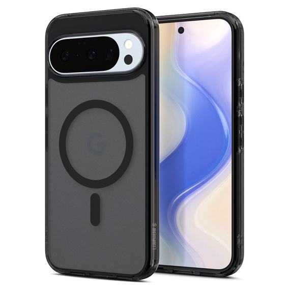 Etui z MagSafe Spigen do Google Pixel 10/10 Pro, Ultra Hybrid, Frost Black