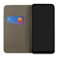 Etui do Samsung Galaxy A05S, Smart Magnet, granatowe + Szkło 9H