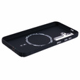 Etui do Samsung S25+ Plus, Carbon Fiber MagSafe, czarne