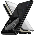 Etui do Xiaomi 15 Ultra, Magnetic Dual Glass, czarne