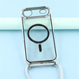 Etui do iPhone Air, Electro MagSafe, srebrne + Smycz