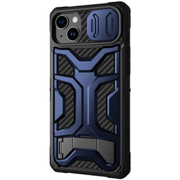 Etui do iPhone 14 Plus, NILLKIN Adventurer Pro, niebieskie