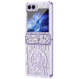 Etui do Samsung Galaxy Z Flip7 FE / Z Flip6, Mechanical Legend, fioletowe