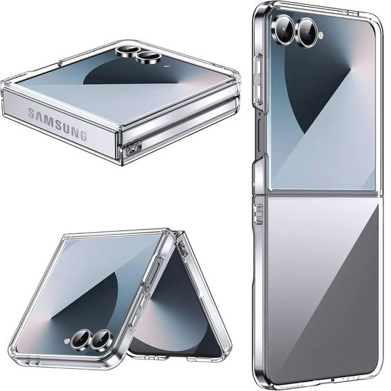 Etui do Samsung Galaxy Z Flip7 5G, Hard Case, przezroczyste