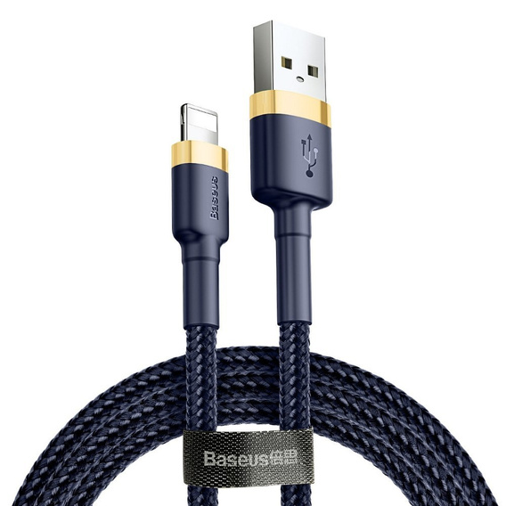 BASEUS Cafule Kabel Lightning 1,5A 2M - blue/gold