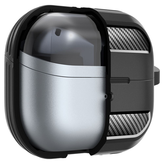 Etui SPIGEN na Słuchawki Galaxy Buds 3 / 3 Pro, Rugged Armor, czarne