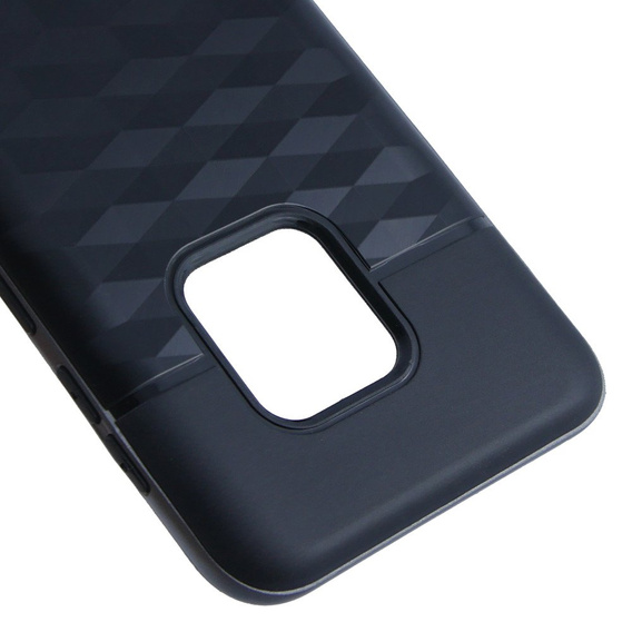 Szary Etui Rhombus Hybrid Gel Case Samsung Galaxy S9