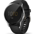 2w1 Etui z Osłoną Silikonową na ekran do Garmin Venu 2 Plus, Czarne