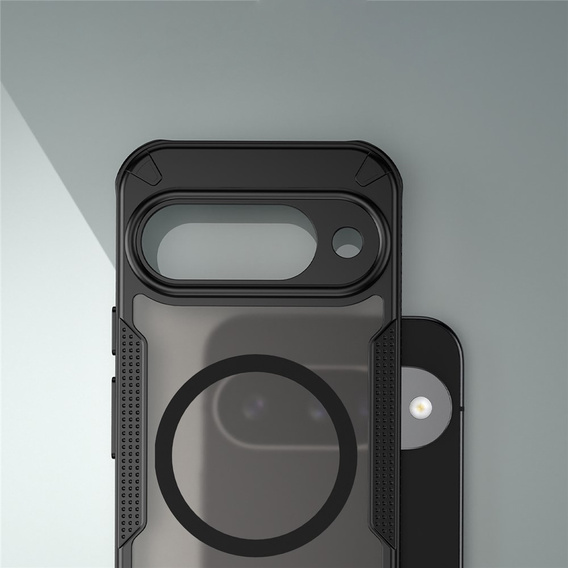 Etui Matt Case do Google Pixel 10, do MagSafe, wzmocnione, matowe czarne