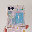 Etui Hard Case do Samsung Galaxy Z Flip 5 5G, Daisies