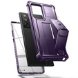 Etui pancerne do Samsung Galaxy Note 20 Ultra, Dexnor Full Body, fioletowe