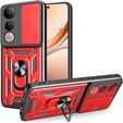 Etui pancerne do Vivo V50 Lite 4G / 5G, CamShield Slide, czerwone