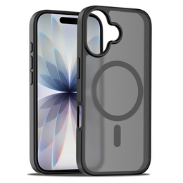 Etui do iPhone 17, Matt Case, do MagSafe, matowe czarne