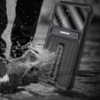 Etui Kickstand Full Cover do Samsung Galaxy S21, Black