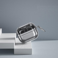 Transparentne etui TPU z karabińczykiem– Samsung Galaxy Buds 3 / 3 Pro