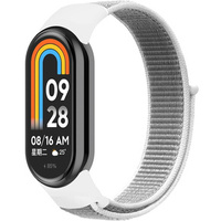 Pasek Nylonowy do Xiaomi Smart Mi Band 8 / Xiaomi Smart Mi Band 9, Biały