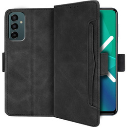 Etui z klapką do Samsung Galaxy M23 5G / M13, Card Slot, czarne