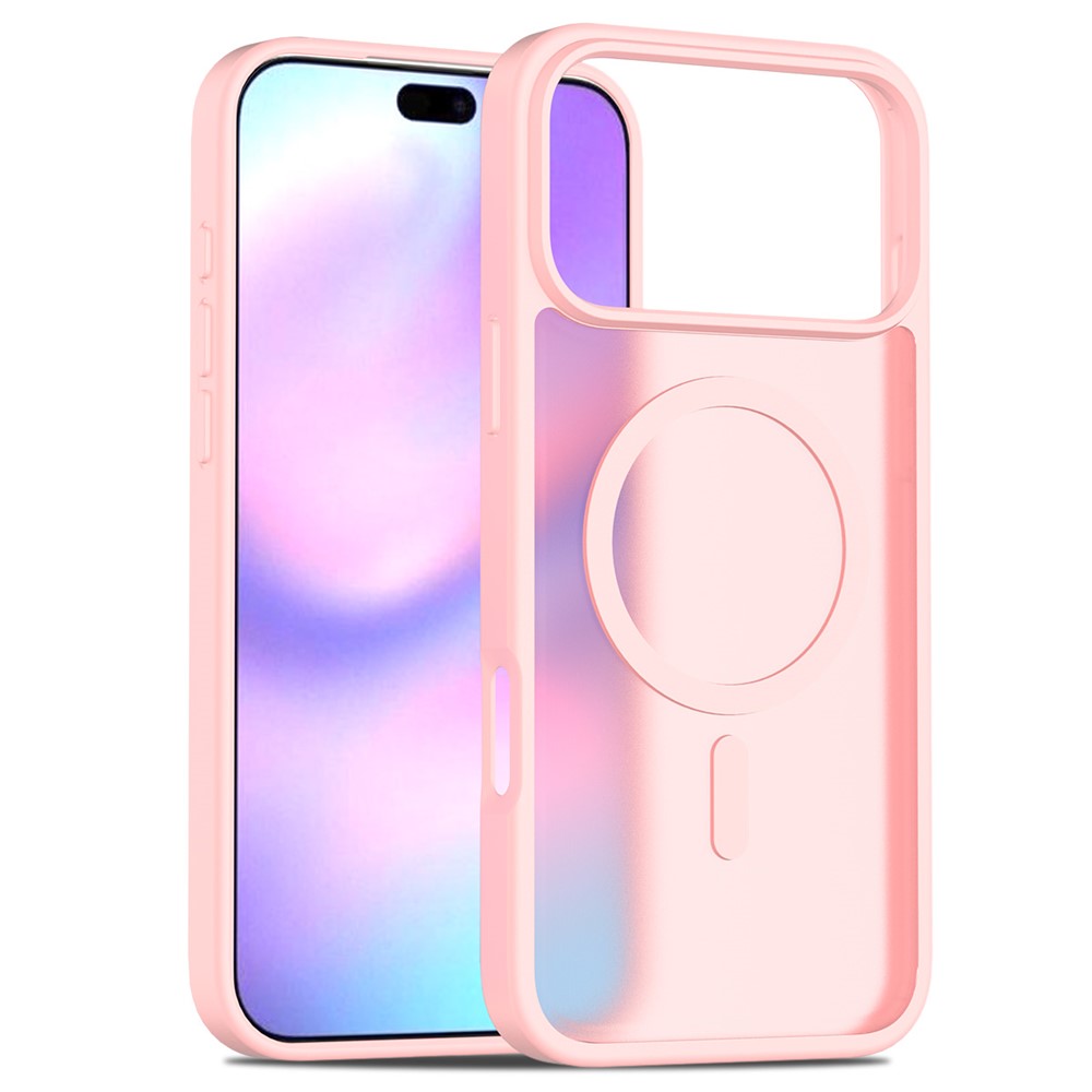Etui do iPhone 17 Pro Max, Matt Case, do MagSafe, matowe różowe