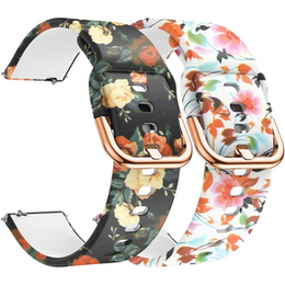 2x Pasek Silikonowy Uniwersalny 20mm